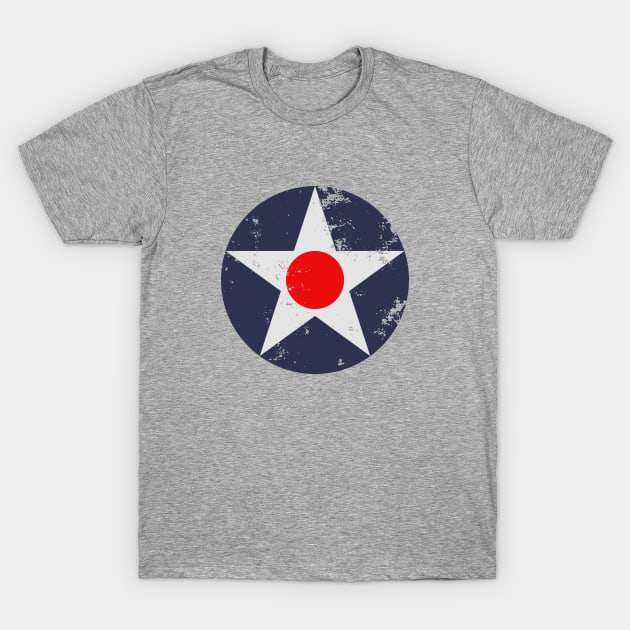 Military USAAC Air Corps WW2 T-Shirt by Distant War